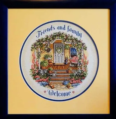 

DIM35025 Home Fun Cross Stitch Kit Package Greeting Needlework Counted Kits New Style Kits Embroidery Cross-stitch Set Stich DIY