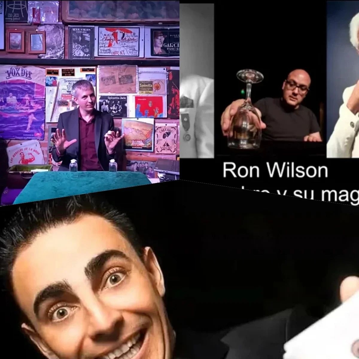 

Masterclass Lecture by Ignacio Lopez，Masterclass Lecture by Inaki Zabaletta，Masterclass Ron Wilson by Manuel Llaser-magic tricks