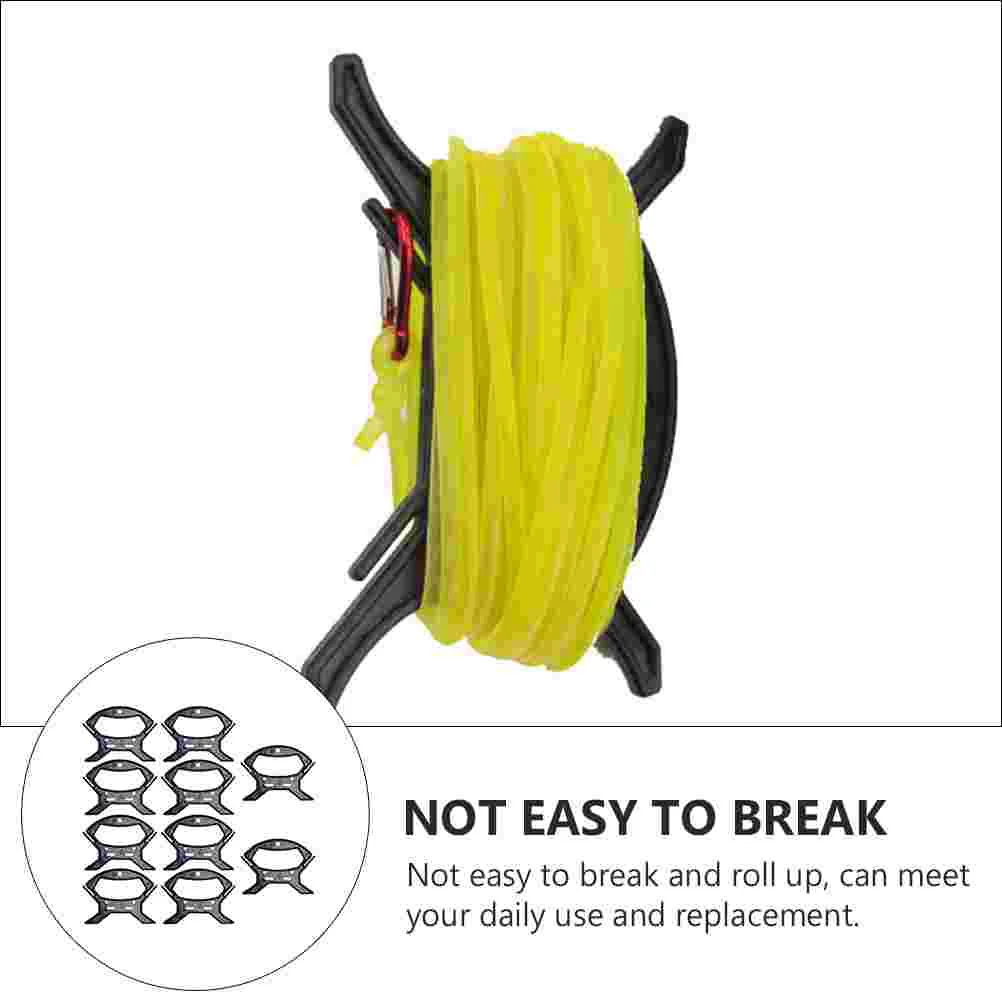 

10 Pcs Tool Winder Phone Stand Parachute Line Reel Extension Cord Holder