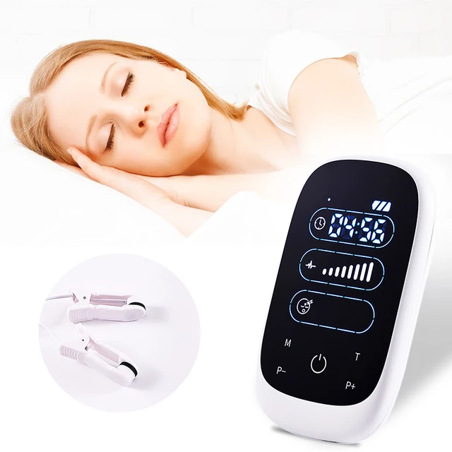 CES Sleep Aid Insomnia Electrotherapy Device Anxiety and Depression  Migraine Relieve Anxiety Head Pain Fast Sleep Instrument - AliExpress