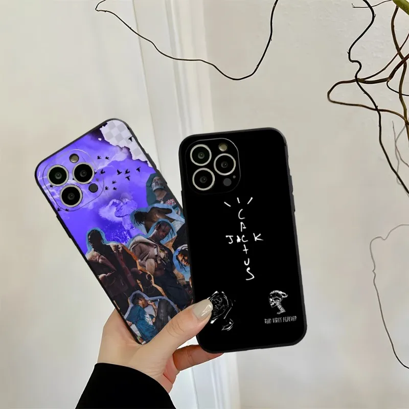 Jackboys Travis Scott Custodia Per Telefono Per Iphone 13Promax 11 13 14 Pro Xs Max Mini Xr X 7 8 6 6S Plus Shell Coque
