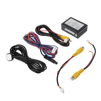 Telecamera di parcheggio per Auto convertitore di canale Video interruttore automatico scatola di controllo Video per telecamera di retrovisione/anteriore