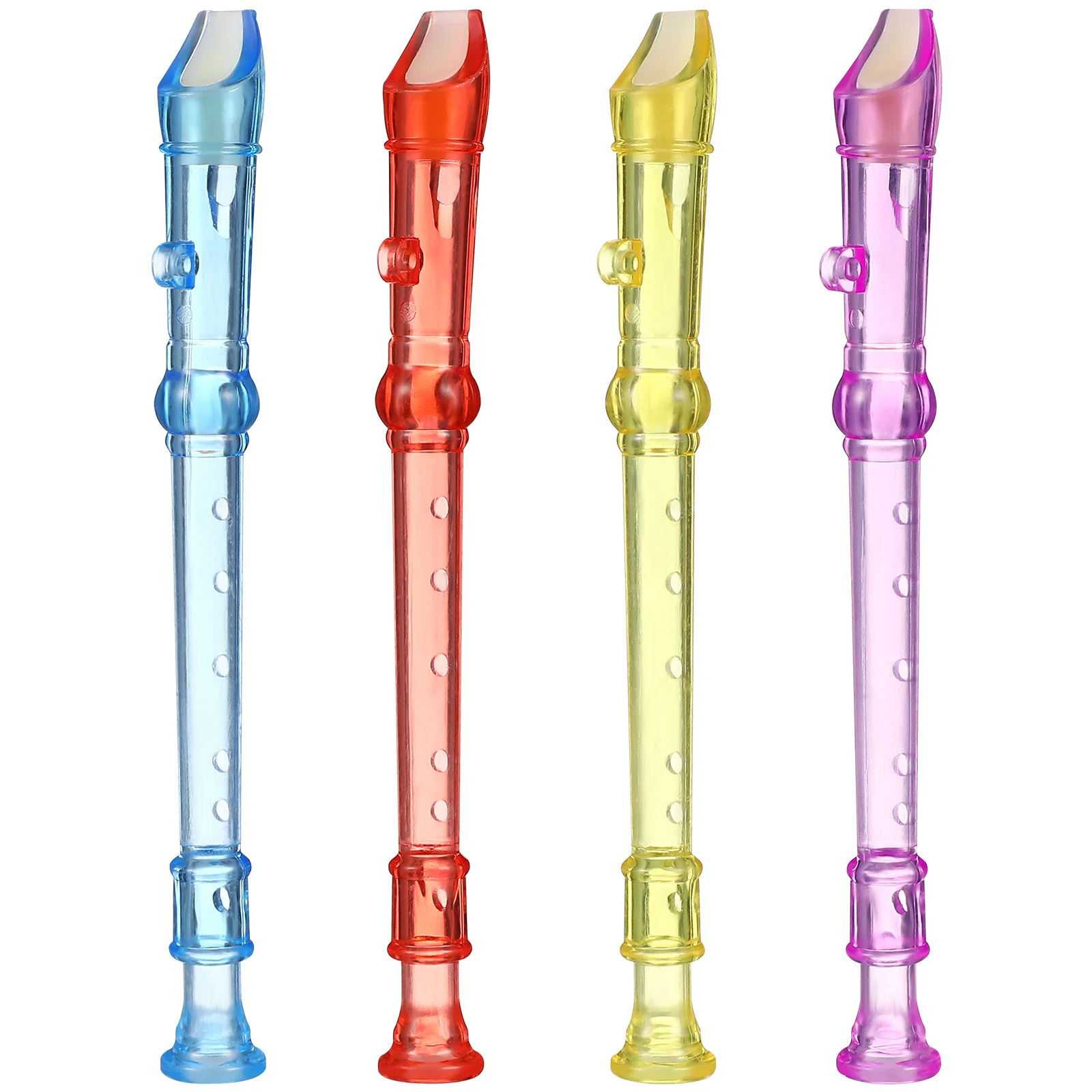 Hole Mini Flute Clarinet Sound Soprano Recorder Musical Instruments Early Educational Toys For Kids Random Color