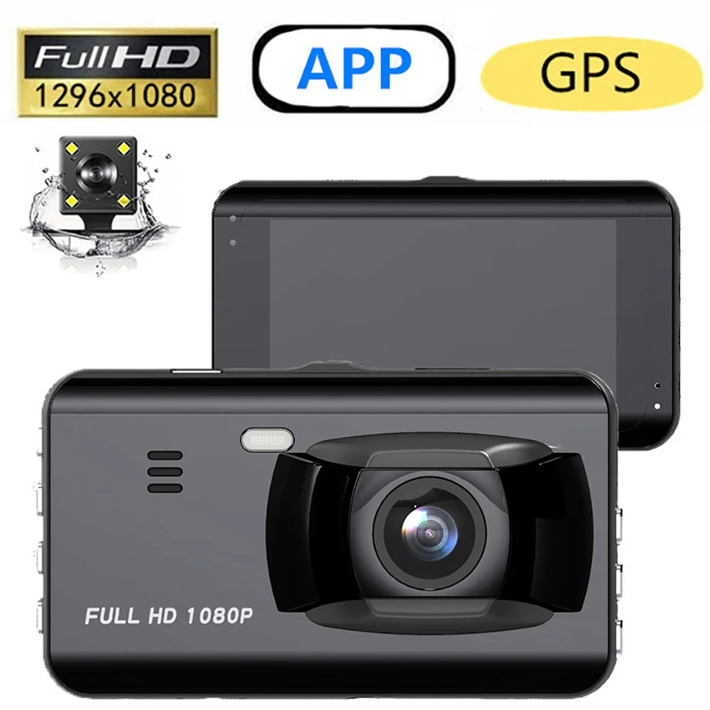 

Car DVR WiFi Full HD 1080P Dash Cam Rear View Vehicle Camera Video Recorder Night Vision Auto DVRs Dashcam GPS Car Accessories