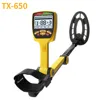 Professional Higher Accuracy Gold Metal Detector TX650 Foldable Target Identity Prospecting LCD Display Precious Metal Locator 1