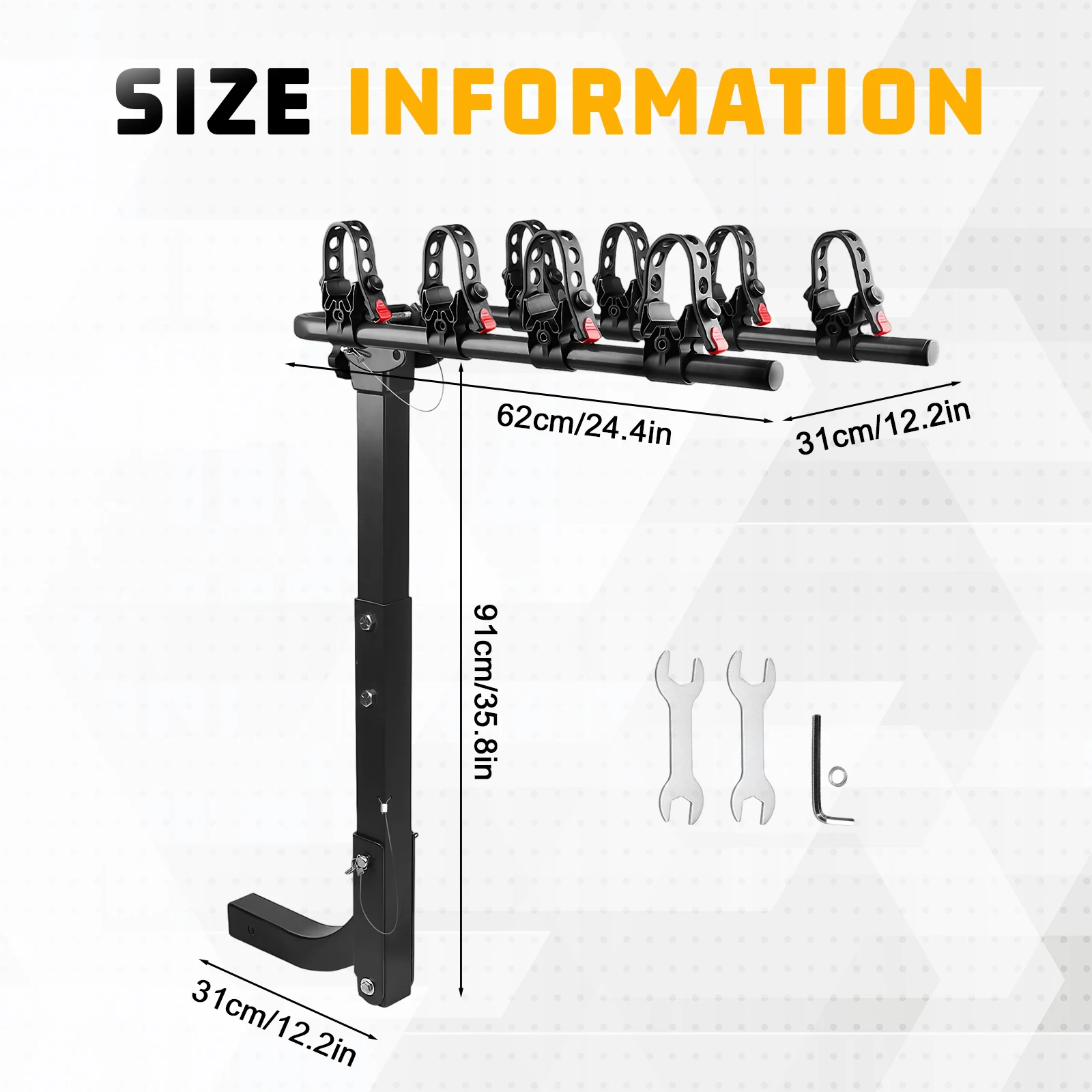 Hitch Mount Bike Rack 6