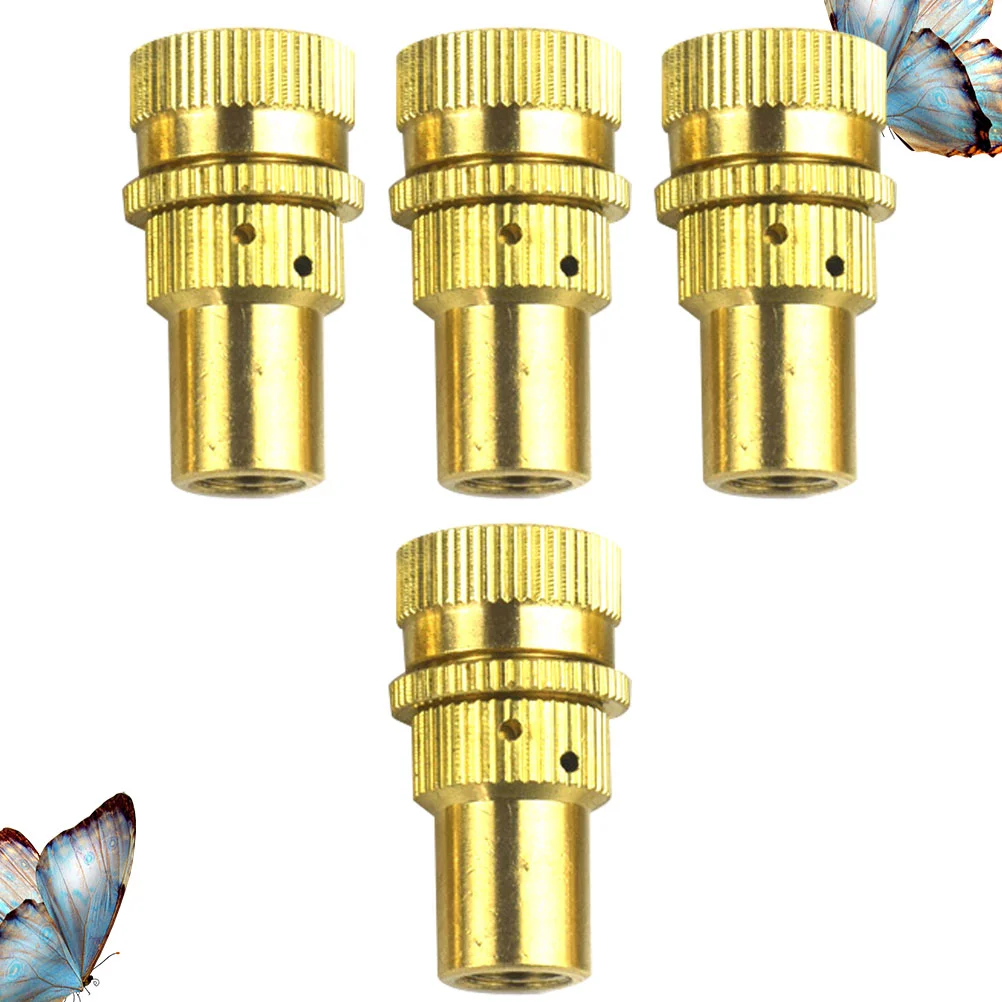 

4pcs Universal Off-road Car Brass Desert Tire Deflators Kit Automatic Tyre Deflator Pressure Reducing Relief