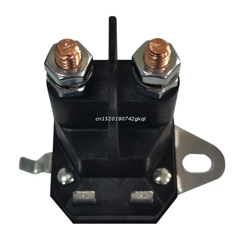 Solenoide Di Avviamento 4 Poli Per Craftsman 145673 146154, 12V, Nero