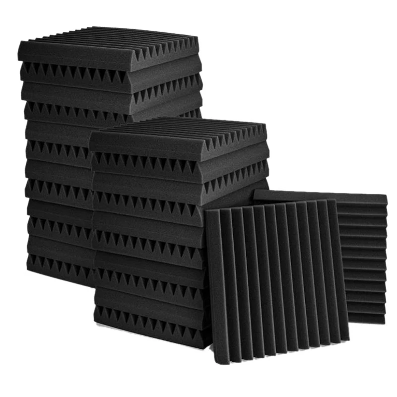 

24 Pcs Acoustic Panel,Acoustic Foam Board,Studio Wedge Brick,Acoustic Panel Wedges Foam,for Home and Office,5X30X30