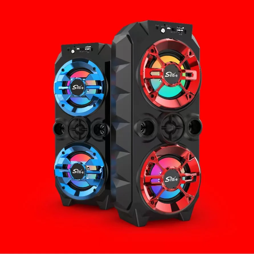 CHRONUS - Altoparlante Bluetooth Portatile, Altoparlante Esterno Wireless Ip67 Impermeabile Con Subwoofer Bluetooth 5 0 Per Party Beach Camping Nero 9331562857049 - Foto 3