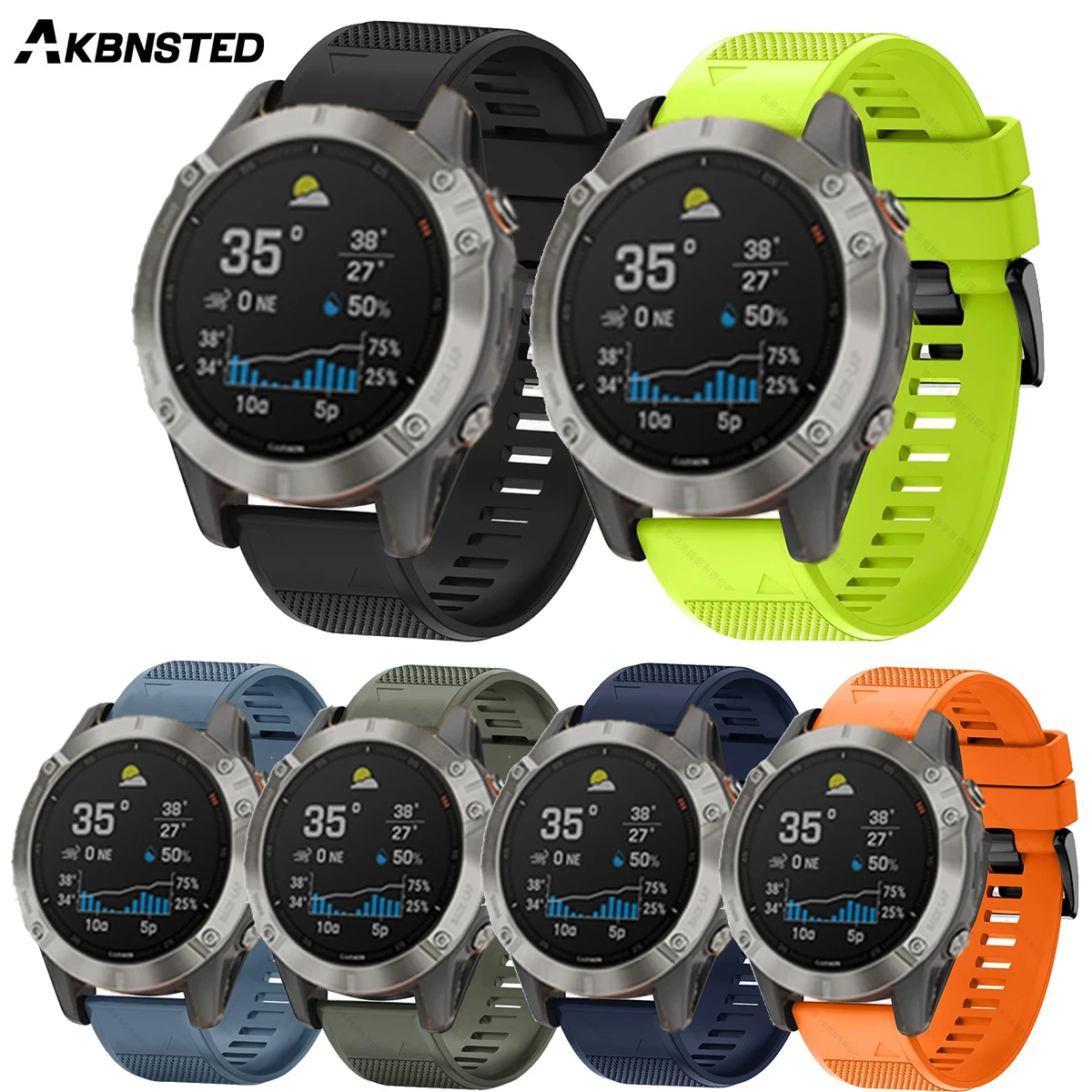 FIFATA Smart Watch Band Straps For Garmin Fenix 6 6S 6X 5X 5 5S 3 3HR Forerunner  935 945 Quick Release Strap Silicone Bracelet - Price history & Review, AliExpress Seller - FIFATA TECH Store