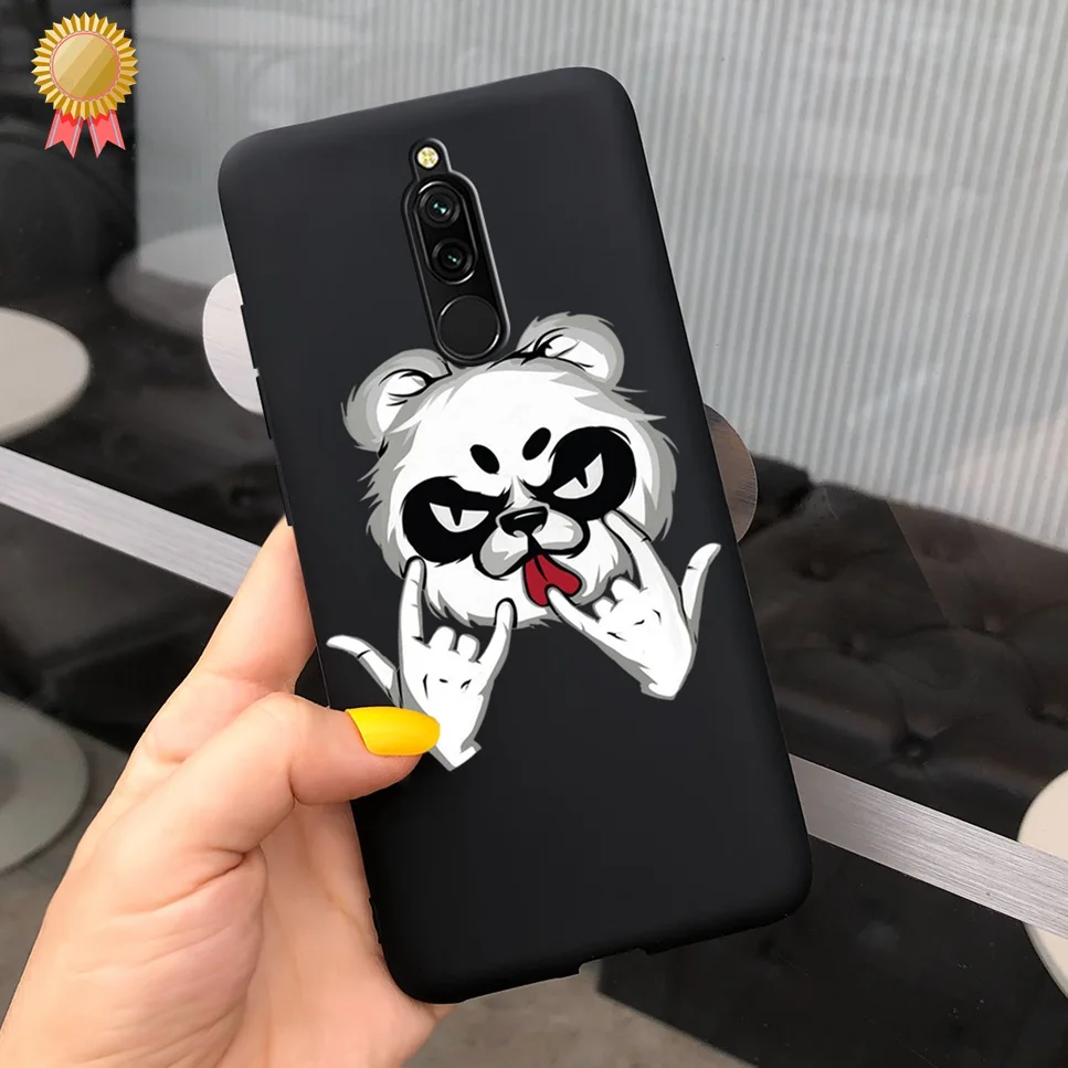 For Redmi 8 Case Redmi8 Cover Animal Cartoons Painted Soft Silicone Phone Case For Xiaomi Redmi 8 Hongmi 8 6.22 Case Fundas
