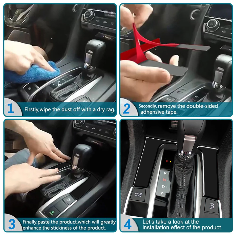Chevrolet Sonic 용 제트 블랙 자동차 스티커 2012 2013 2014 2015 2016 자동차 인테리어 몰딩 커버 트림 장식 액세서리