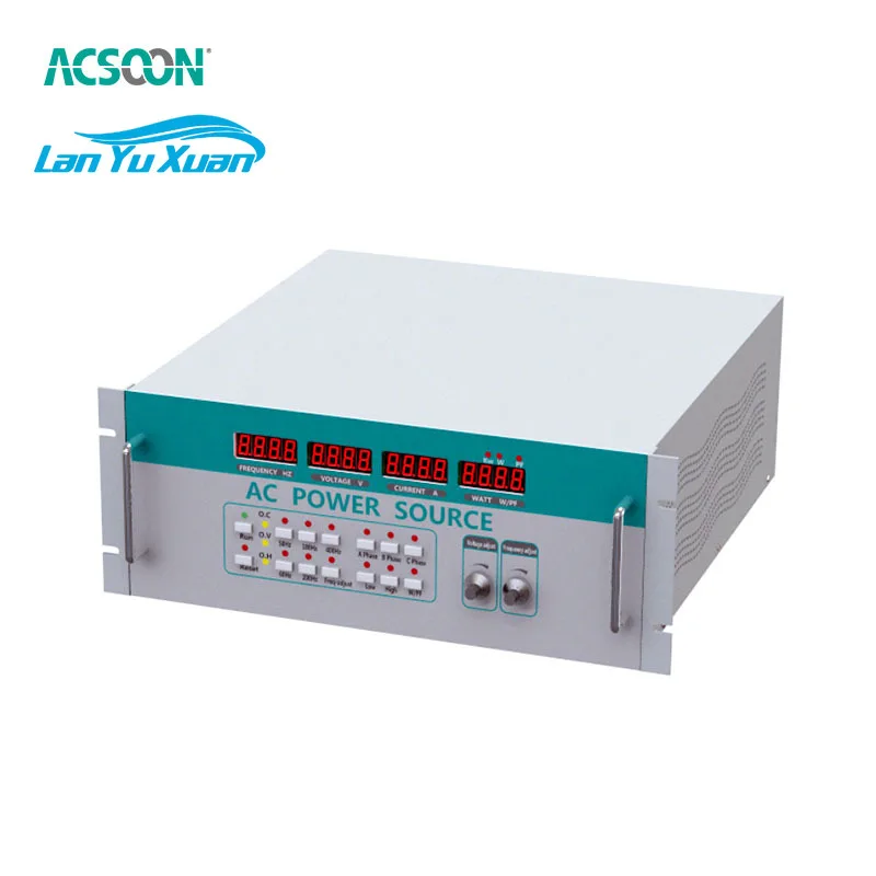 

ACSOON AF400W 3kVA Single Phase 400Hz 115Vac Frequency Converter Adjustable 50Hz/60Hz to 400Hz