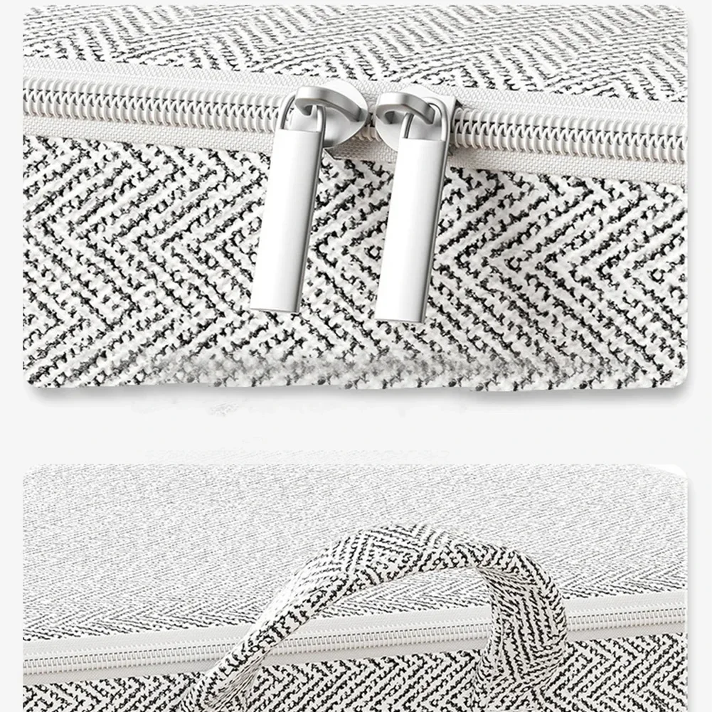 Stereoscopic Storage Boxes Household Storage Boxes With Windows Organizing Boxes Fabric Foldable Large Capacity Closet Storage 6