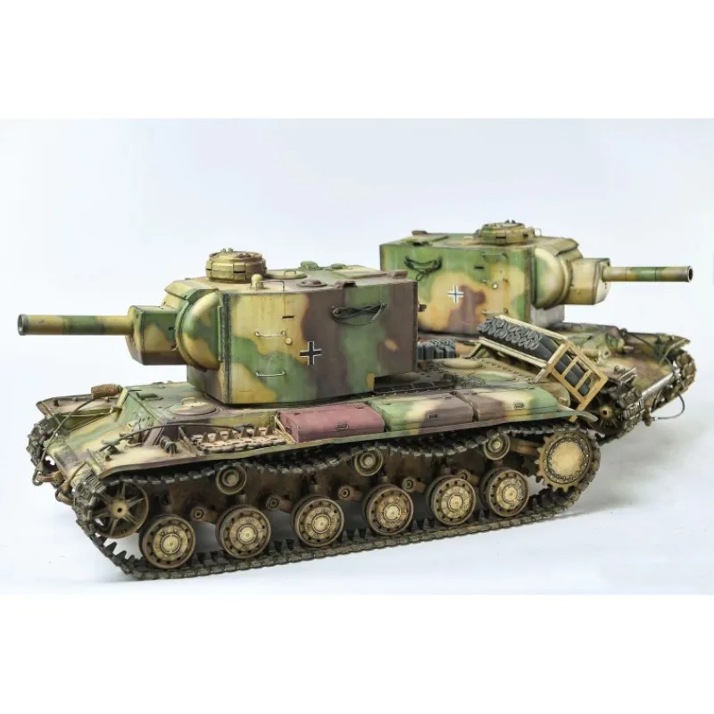 1/16 HENG LONG RC Tank Soviet KV-2 Gigant 7.0 FPV 3949 360° Turret Barrel Recoil  DIY Panzer Boys Toys Christmas Gifts TH19749 4