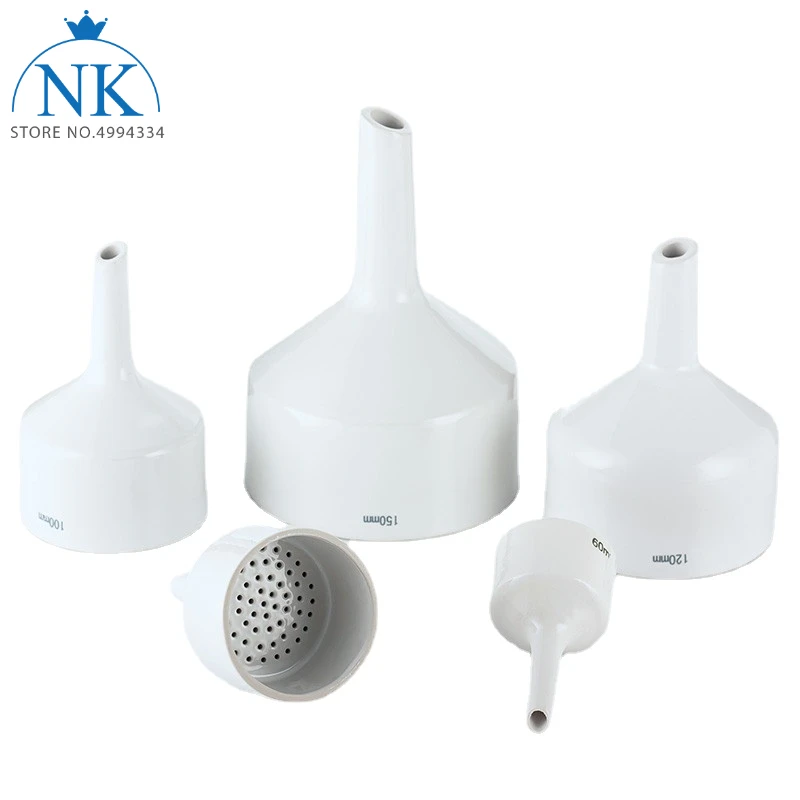 One Piece 40-300mm Porcelain Buchner Funnel Laboratory Filtration Filter, Coors Filtering Crucible for Bitumens In Laboaratoy lab glass supplies lab separatory funnel