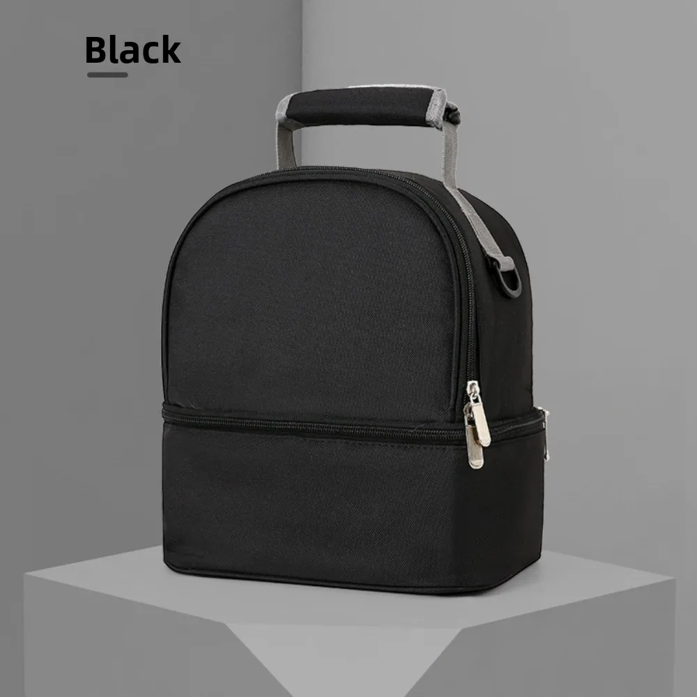 Nylon Insulation Mommy Backpack Milk Preservation Double Layer Baby Diaper Bag Multifunctional Large Capacity Mommy Shoulder Bag