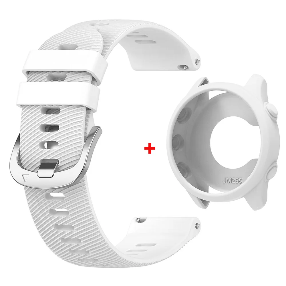 Silicone Strap with Protective Case - Replacement Watch Band