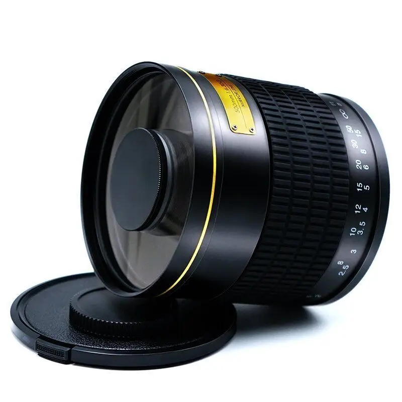 Lightdow 500mm F6.3 Manual Telephoto Mirror Lens Full Frame Camera