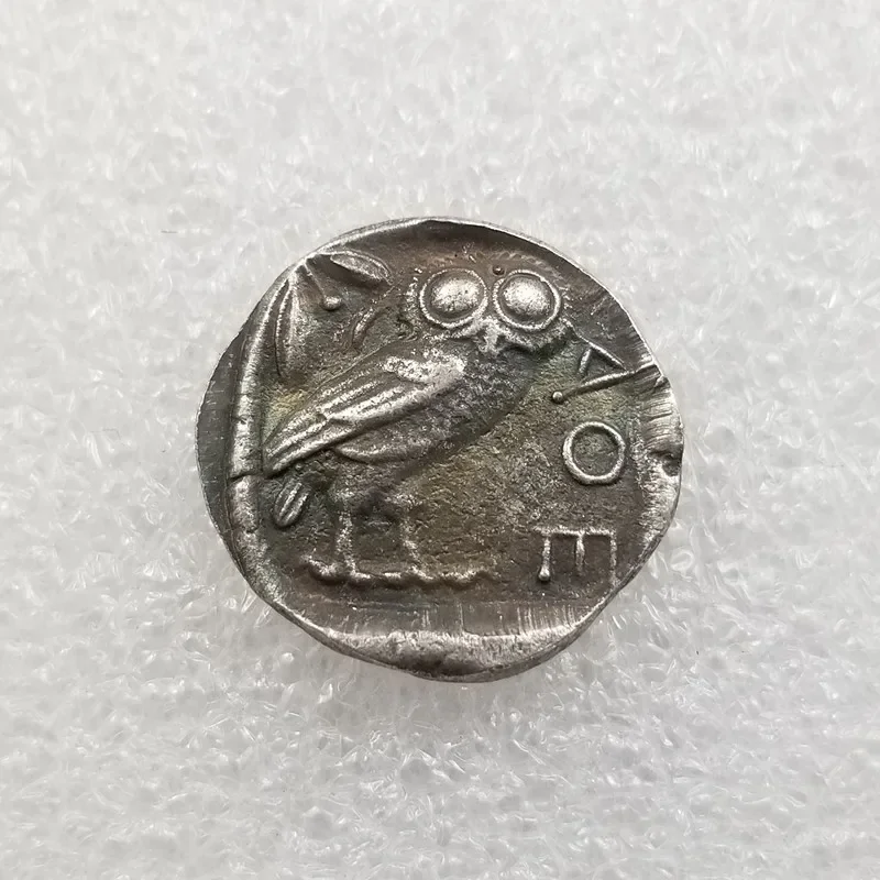 Ancient Greece Commemorative Coin Moon Goddess Pattern Collection Coin Decoration Crafts Souvenirs Gift Greek