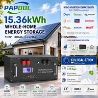 LiFePO4 48V 300Ah 15Kwh batterie 51.2V 100Ah 200Ah 120Ah 150Ah batterie au Lithium 6000 Cycles 48V stockage d'énergie solaire Akku STOCK ue 1