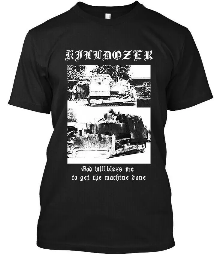 Новый Killdozer Marvin Heemeyer God будет благословлять меня, чтобы получить машинную футболку S 4XL длинные или Короткие рукава