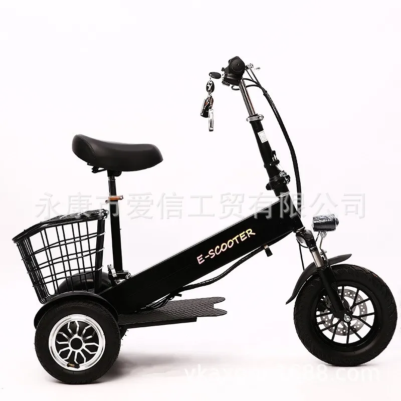 Foldable Electric Tricycle Mini Adult Electric Scooter Women Elderly Mobility