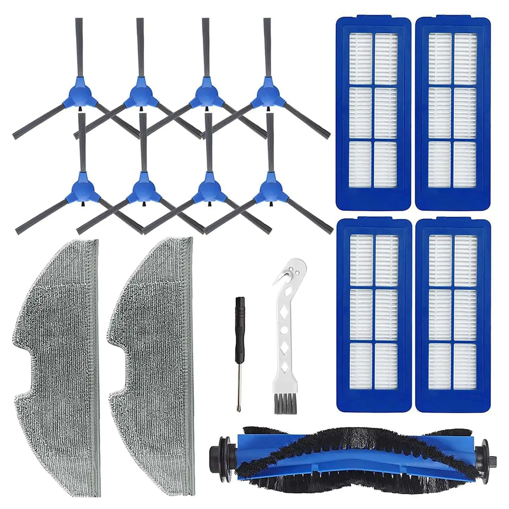 

Replacement Parts Kit for Eufy RoboVac G10 Hybrid, G30 Hybrid Robot Vacuum