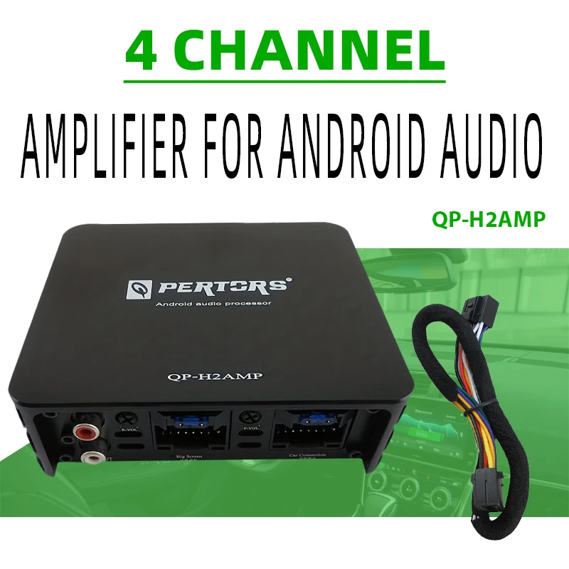 Sistema Android Amplificatore speciale per schermo grande Audio per auto Aggiornamento senza perdita DSP a 4 vie Processore audio digitale intelligente