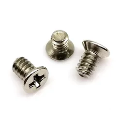 Bulk Pack of Phillips Head Screws for Hard Drive and PC Case Installation (Yellow)