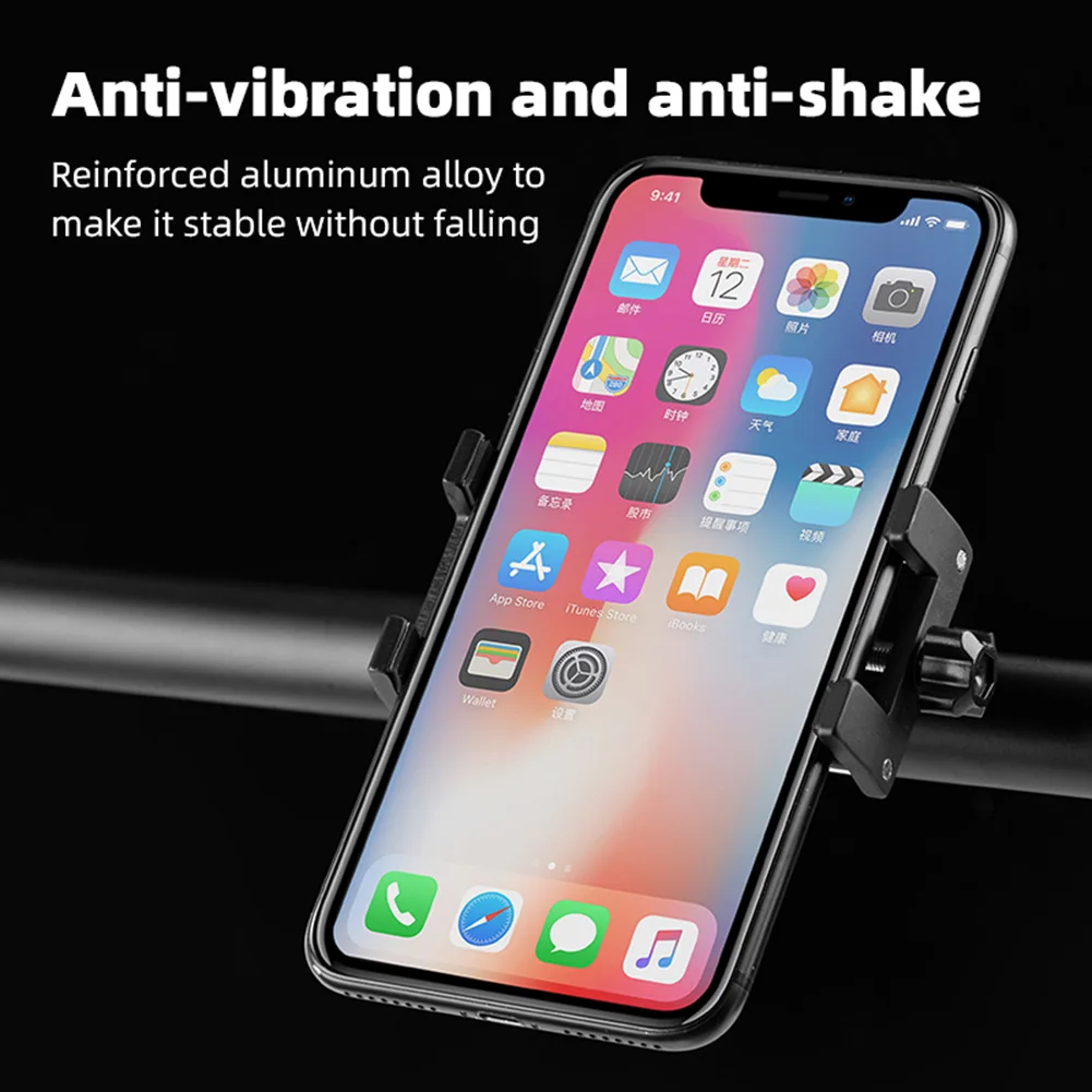 Aluminum Bike Phone Holder Mount for Electric Scooters