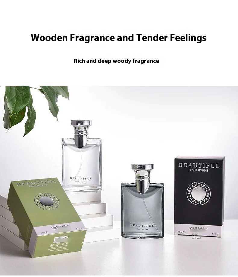 Profumo da uomo Darjeeling Tea Fragranza duratura Fragranza di legno Fragranza di tè bianco naturale fresco Gulong Eau De Toilette_voghion.com