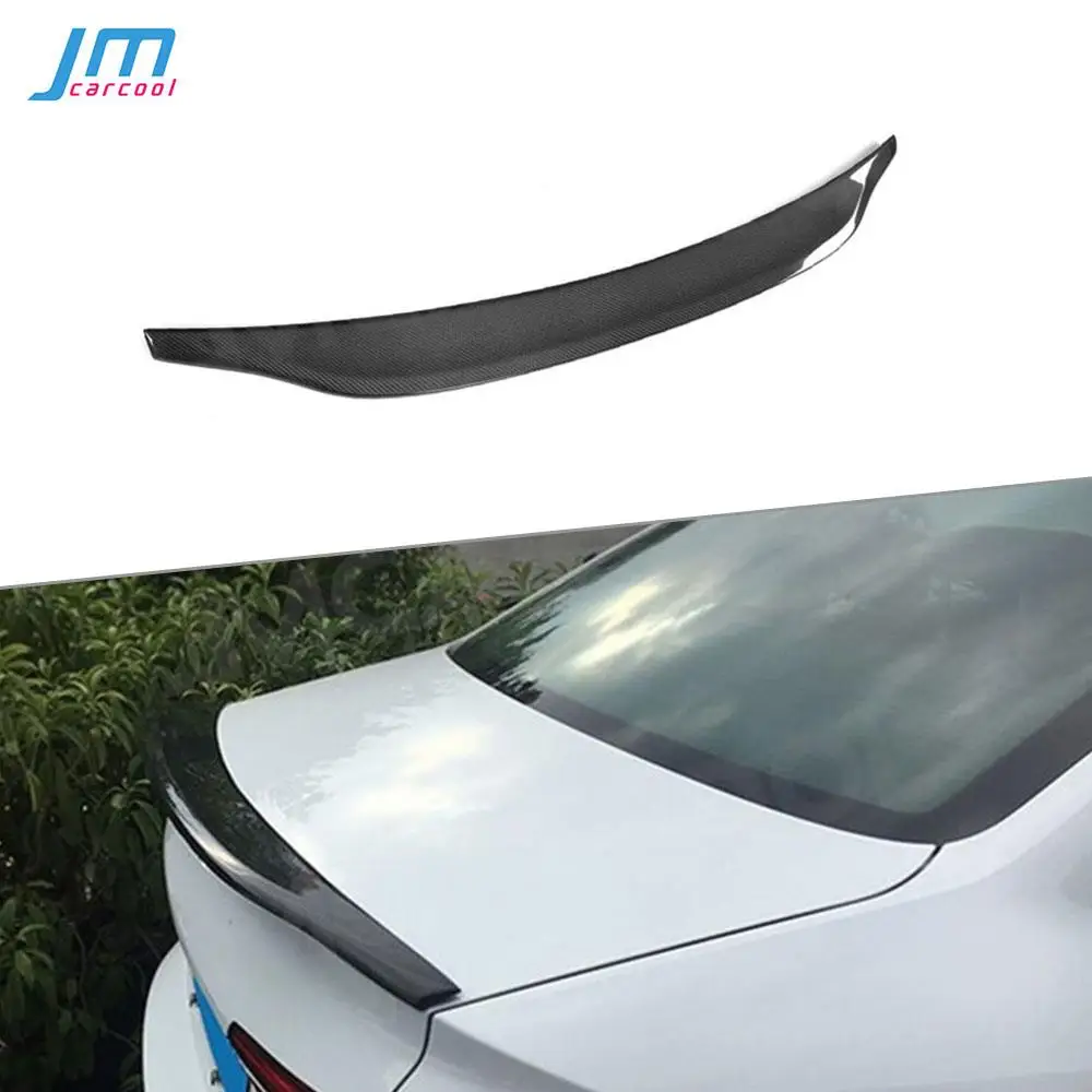 

Carbon Fiber Rear Spoiler Boot Lid Wings for Audi A4 B8 B8.5 B9 Sedan 2009 - 2018 C Style Exterior Trim Sticker