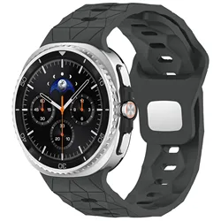Sport Silicone Band for Galaxy Watch - Premium Strap and Bracelet Accessories (Grey)