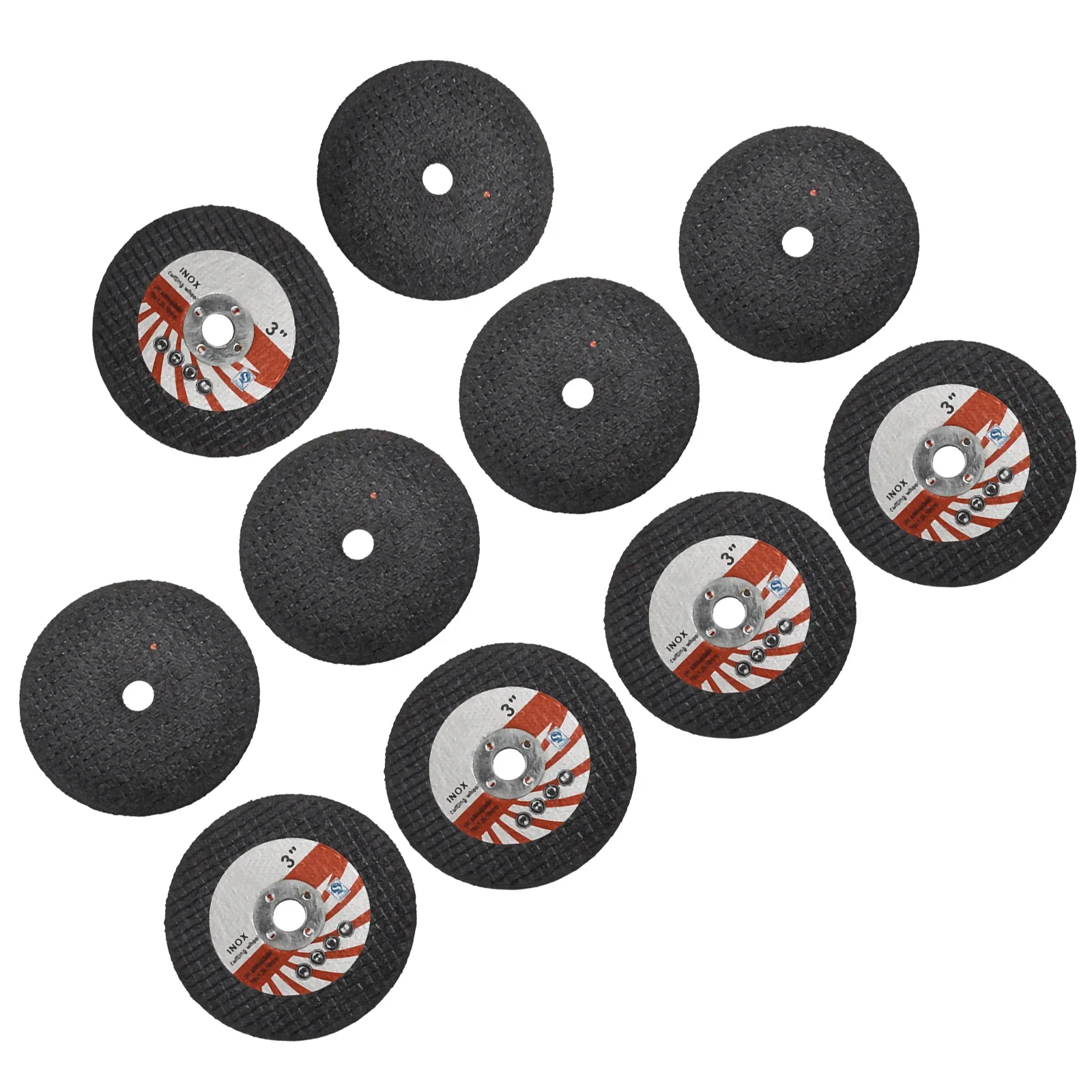 3 Inch 10pcs Mini Grinder Cutting Disc Cutting Polishing Ceramictile Wood Stone Steel 75mm Circular Resin Grinding Wheel cutting disc grinding disc abrasive wheel grinding wheel