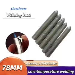 Length 78mm Powder Core Aluminum Welding Rod Low Temperature Fusible Aluminum Welding Rod Does Not Require Solder Welding Tools