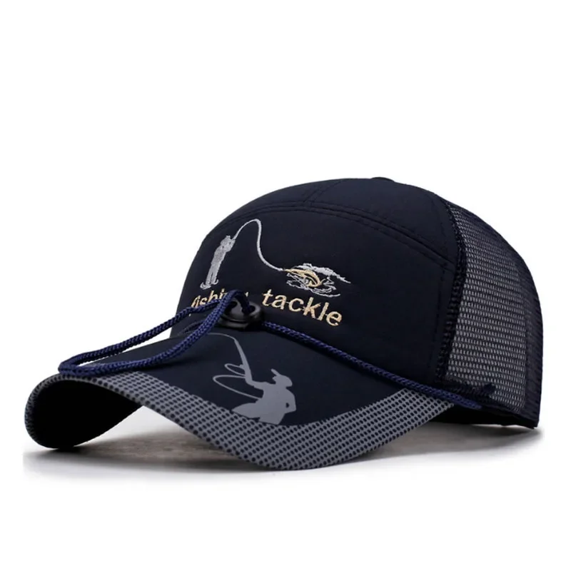 Fisherman Hat Fishing Hats Sun Hats Fishing Hat Cap Outdoor Sports Hats Hiking Visor UV Protection Men Women Adjustable Breathable Golf Caps