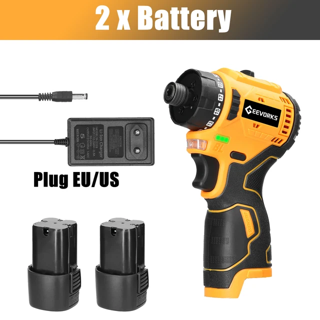 Powerful 16.8V Brushless Screwdriver Lithium Electric Drill