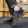 Luxury Men's Shoes Spring Men's Casual Leather Shoes Korean Fashion All-Matching Sports Fashion Shoes Men's White Male Footwear 5