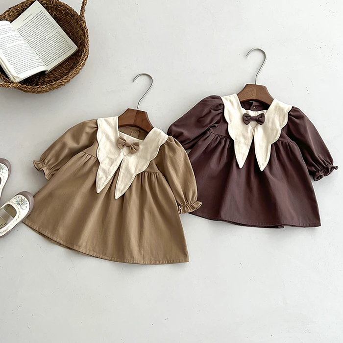 Autumn Spring 0-4Yrs Baby Girl Party Dress - Uniqwear