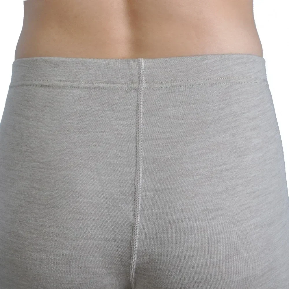 Men Pure 100% Merino Wool Winter Long Sleeves Thermal Warm Thick Sweater Underwear Thicker Tops bottom Set