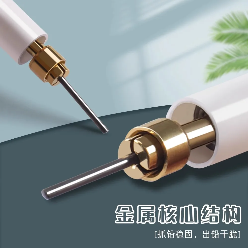 M&G Metal Automatic Pencil 0.5/0.7mm Mechanical Pencil High-color Iron Sketch Drawing Pencil