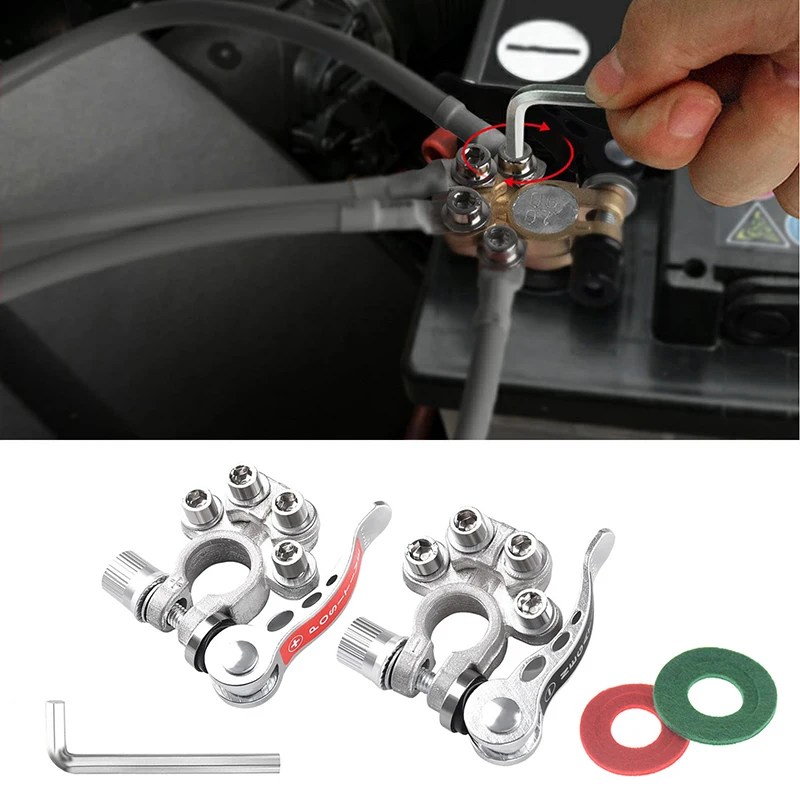 

1 пара, быстроразъемные автомобильные кабели