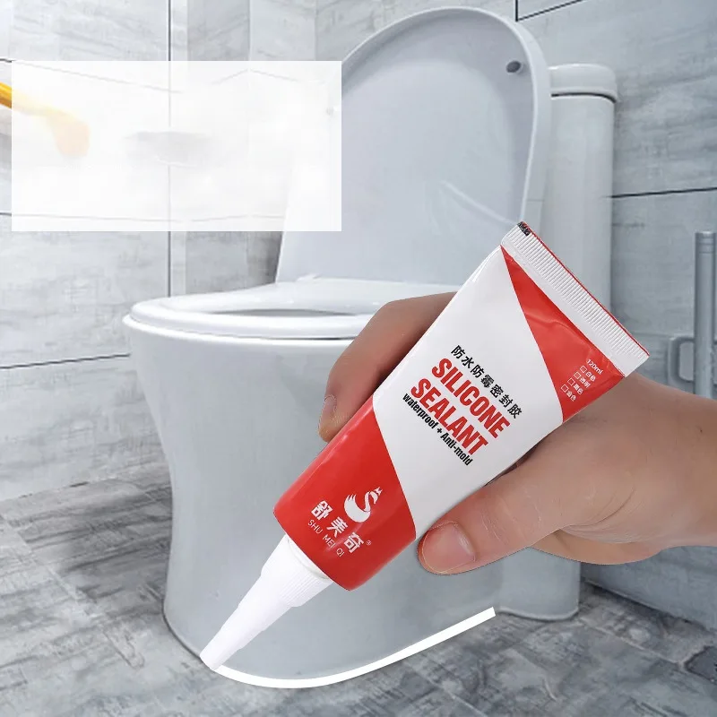 Seamless silicone glass glue is the ideal choice for glass-sealed toilet bathrooms