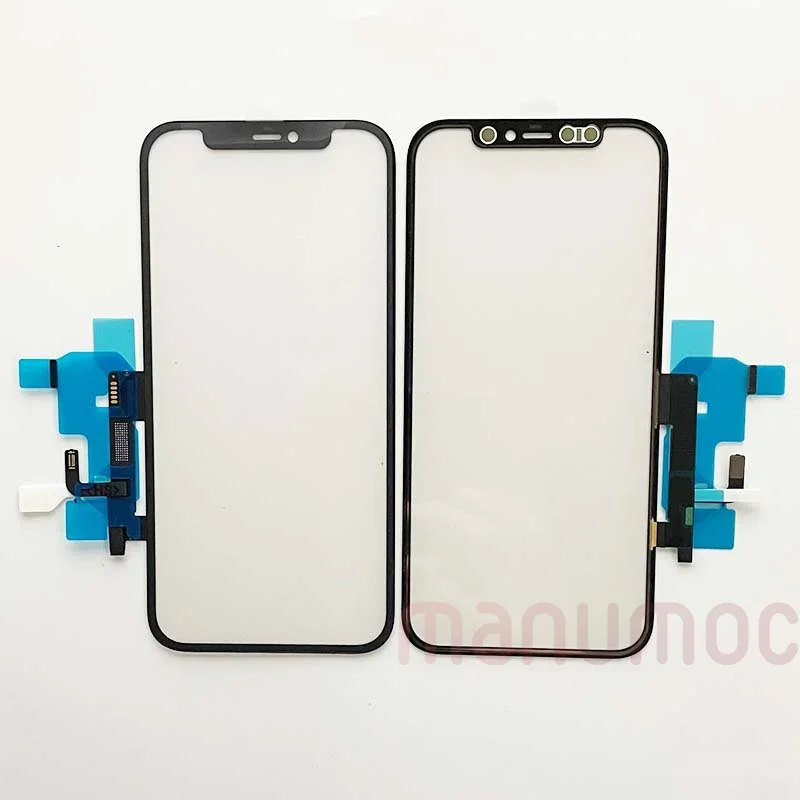Glass Screen Replacement Without IC NoIC Glass With Touch Digitizer With OCA For iPhone 12 11 Pro Max TP