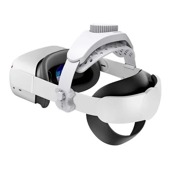 VR 스트랩 조정 가능한 헤드셋 스트랩, 프리미엄 교체 게임용 VR 액세서리, 메타 퀘스트 3, 2, 프로, 피코 4 VR과 호환