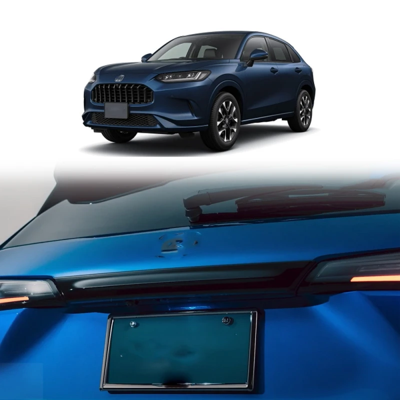 thumbnail image 2 of Honda HRV Rear Bumper Protector - Carbon Fiber Trunk Guard Sticker Anti-Scratch Film 2 of 9