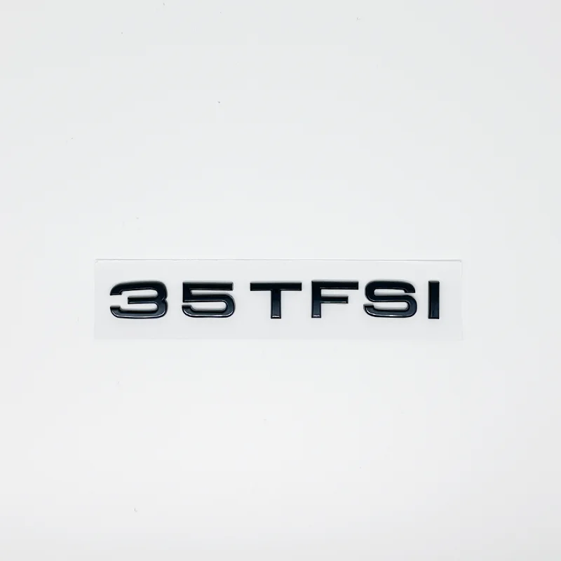 Letras de numeros ABS Q2 Q3 Q4 Q5 Q6 Q7 Q8 35 45TFSI 2,0 T 30 40 50 TDI 엠블럼 파라 아우디 시리즈 Q 가드바로스 드 코체 페가티나