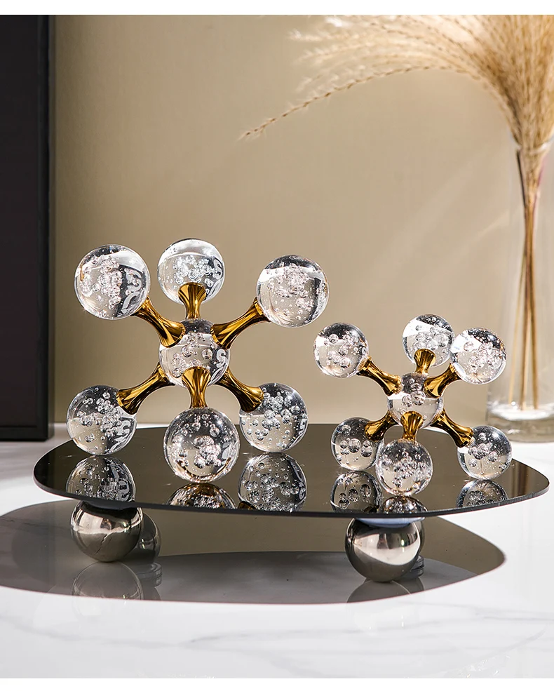 Crystal Ornament Nordic Luxury Home Decor
